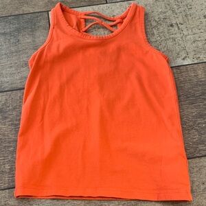 Old Navy Vibrant Orange Kids Tank Top